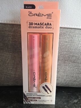 The Crème Shop Mascara Dramatic Duo NWT Black